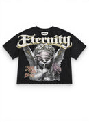 Papercut Kid's Kid's Kid's Eternity Cropped T-Shirt In Black
