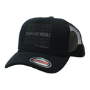 MUKA 'Thank You For Nothing' Trucker Hat (Black) - FRESH N FITTED