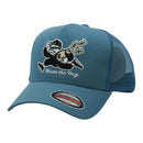 MUKA 'Chase The Bag' Trucker Hat (Dusty Blue) T5459 - FRESH N FITTED