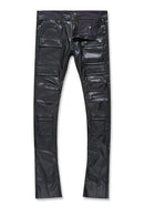 Ross - Thriller Cargo Stacked Pants (Black) JRF1121 - Fresh N Fitted Inc