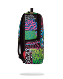 Sprayground Star Wars Vader Graff Stack backpack with bold graphic design and adjustable straps, ideal for everyday accessories.