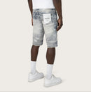 Smoke Rise Essential Shorts In Farley Blue JS24109 - FRESH N FITTED