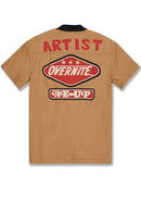 Jordan Craig 'The Re-Up Mechanic' Button Up Shirt (Wheat) 2058 - FRESH N FITTED