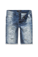 Jordan Craig 'Arlington' Denim Shorts (Deep Blue) J3203S - FRESH N FITTED