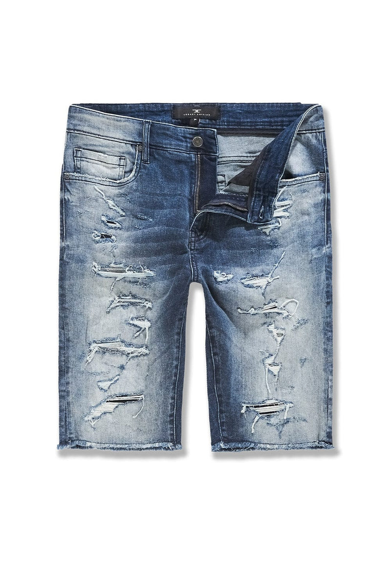 Jordan Craig 'Arlington' Denim Shorts (Deep Blue) J3203S - FRESH N FITTED