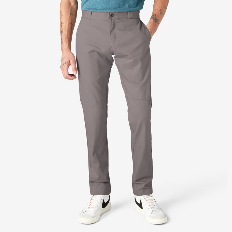 Dickies Double Knee Skinny Work Pants (Sliver) WP811DS - Fresh N Fitted Inc