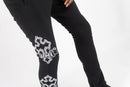 Rebel Minds 'Cross' Stacked Sweatpants (Black) 152-428 - FRESH N FITTED