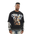 Switch 'Endless' Cropped Tee (Black) SW5150 - FRESH N FITTED