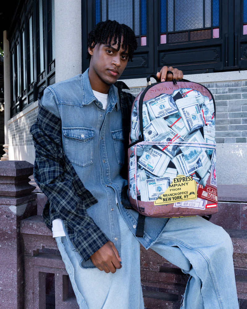 SPRAYGROUND 'Torn Packaging' Backpack (910B6995NSZ) - FRESH N FITTED