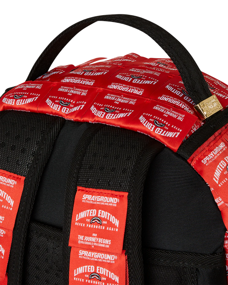 SPRAYGROUND 'Woven Labels Shark' Backpack (910B7407NSZ) - FRESH N FITTED