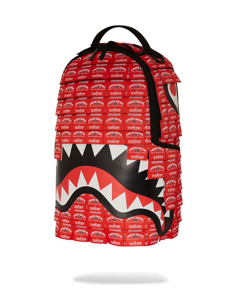 SPRAYGROUND 'Woven Labels Shark' Backpack (910B7407NSZ) - FRESH N FITTED