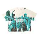First Row ‘Heavenly Bodies' Cropped T-Shirt (Ecru) FRM3033B - FRESH N FITTED