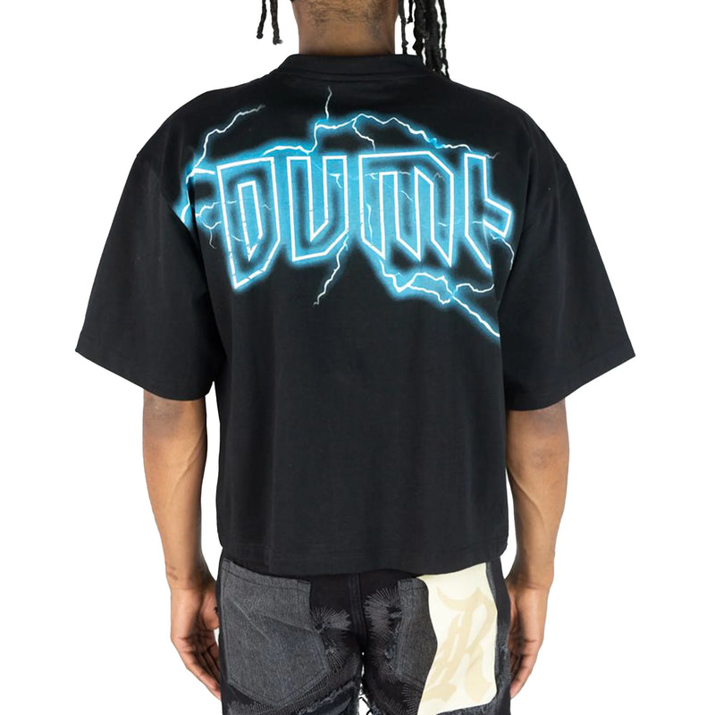 DVMT 'Grillz' Cropped T-Shirt (Black) 751-131 - FRESH N FITTED