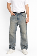 Switch Premium Wash Denim Pants In Sand SM6617 - FRESH N FITTED