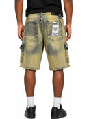 Evolution Men's Staple Denim Shorts In Ice Tint EV-2200388 - FRESH N FITTED