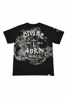 Highly Undrtd Devin Aura T-Shirt In Black US6109 - FRESH N FITTED