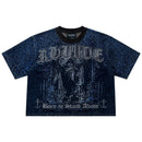 Rebel Minds 'Stand Alone' Tapestry T-Shirt (Black) 610-12702 - FRESH N FITTED