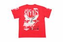 Highly Undrtd Nothing Given T-Shirt In Red US6108 - FRESH N FITTED