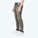 Smoke Rise 'Slim Lightning Effect' Denim Zinc Blue JP24506 - FRESH N FITTED