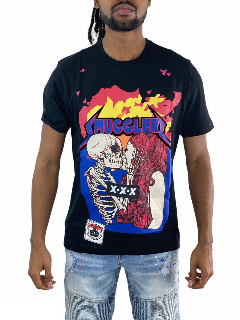 Smuggler's Moon 'Romance' T-Shirt (Black) SMT-13 - Fresh N Fitted Inc