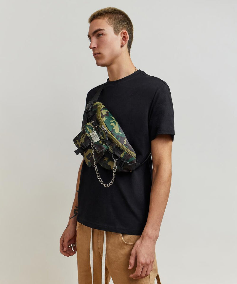 Reason Fanny Pack With Chain (Camo) BG1-002 - Fresh N Fitted Inc