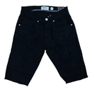 FWRD Moto Denim Shorts (Jet Black) 22520A - Fresh N Fitted Inc