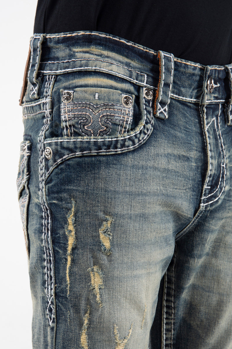 Rock Revival 'Rocco' Alt. Straight Denim RP3784A200R - Fresh N Fitted Inc