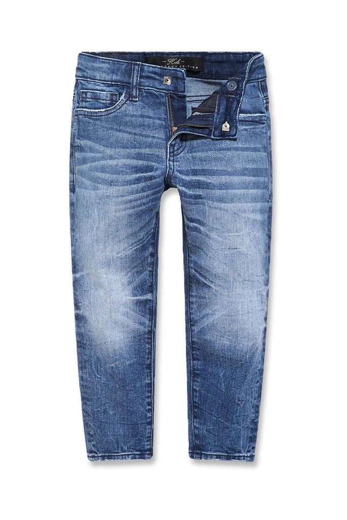 Jordan Craig Kids Plain Denim (Deep Blue) JR1082K - Fresh N Fitted Inc