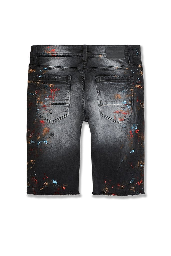 Jordan Craig 'Vengeance' Denim Shorts (Industrial Black) J3176S - Fresh N Fitted Inc