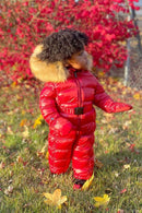 Jordan Craig Kids Newborn 'Astoria' Snowsuit (Red) NB900 - Fresh N Fitted Inc