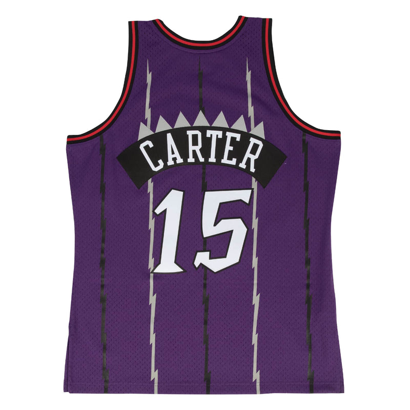 Mitchell & Ness Toronto Raptors '1998 Vince Carter' NBA Legacy Jersey (Purple) SMJYGS18214-TRAPURP98VCA - Fresh N Fitted Inc